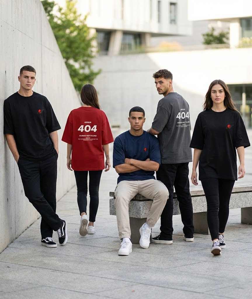 ERROR 404 – Oversized Terry Tee